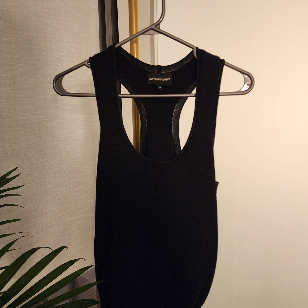 Emporio ARMANI - Black Tank Top